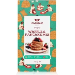 Lovegrass Ethiopia Teff Waffle & Pancake Mix 320g