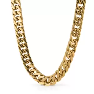 Fred Bennett Gold Plated Heavyweight Curb Chain Necklace