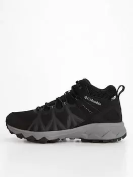 Columbia Peakfreak Ii Mid Outdry Walking Boot - Black/Grey, Size 7, Men