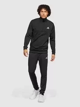 adidas Sportswear Sportswear Small Logo Tricot Tracksuit - Black, Size XS, Men