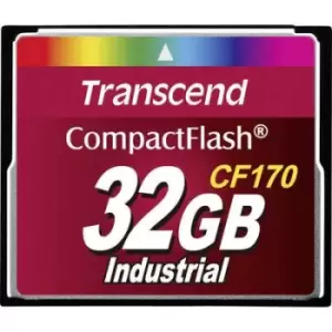Transcend CF170 Industrial CompactFlash card 32 GB