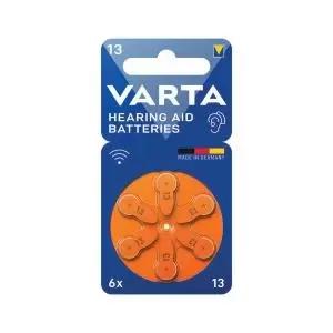Varta Hearing Aid Batteries 13 Pack of 6 24606101416 VR39355