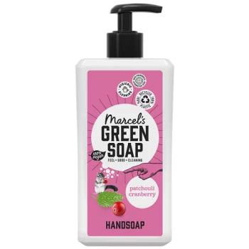 Marcel's Green Soap Handsoap Patchouli & Cranberry - 500ml
