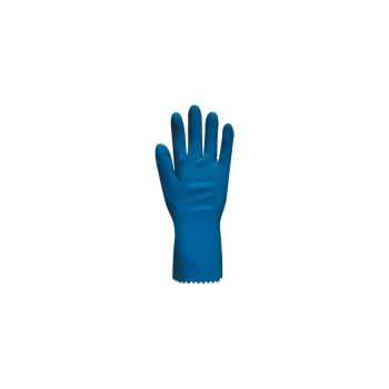 425 Optima - Blue Rubber Gloves 7-7.5
