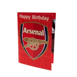 Arsenal FC Musical Birthday Card
