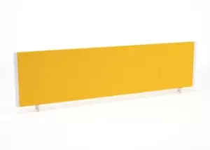 Impulse/Evolve Plus Bench Screen 1600 Bespoke Senna Yellow White Frame