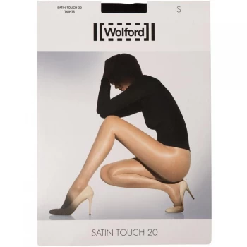 Wolford Satin touch 3 pair pack 20 denier tights - Black