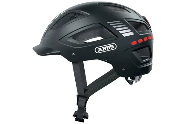 Abus Hyban 2.0 LED Helmet - Signal Black