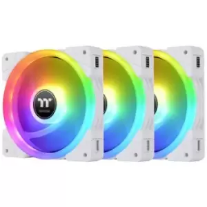 Thermaltake CL-F162-PL14SW-A PC fan White, Transparent, RGB (W x H x D) 140 x 140 x 25mm incl. RGB lighting control