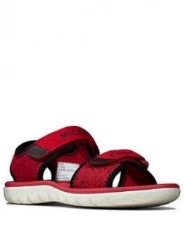 Clarks Boys Surfing Glove Sandal - Red, Size 13.5 Younger