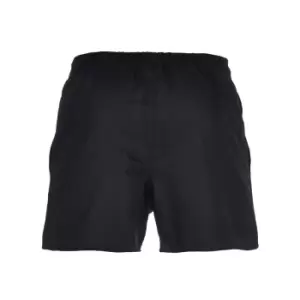 Canterbury Mens Professional Polyester Shorts (S) (Black)