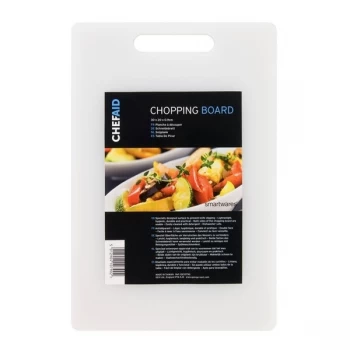 Chef Aid Poly Chopping Board 31 x 18 x 0.9cm