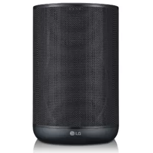 LG WK7 XBOOM AI ThinQ Smart Speaker with Built-in Google Assistant & Meridian Technology - Black