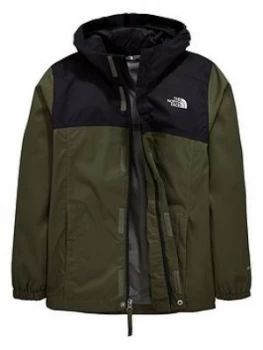 The North Face Boys Resolve Jacket Khaki Size XL15 16 Years