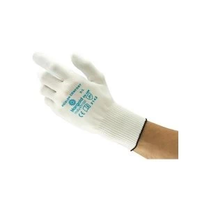 Ansell Picolon Confort Gauge 13 Size 9 Multi Purpose Palm Coated Light Duty Gloves White