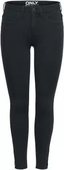 Only Kendell Eternal Life Ankle Jeans black