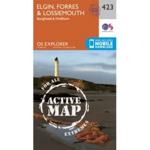 Elgin, Forres and Lossiemouth (Sheet map, Active map, folded, 2015)