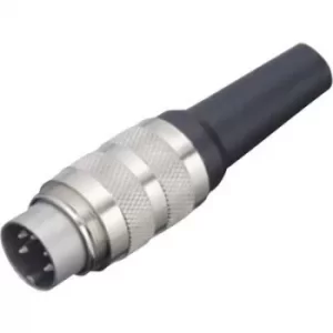 Binder 99-2025-00-07-1 Miniature Round Plug Connector Nominal current (details): 5 A Number of pins: 7