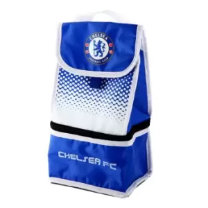 Chelsea FC Official Fade Insulated Football Crest Lunch Bag (One Size) (Blue/White)