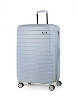 Rock Luggage Novo Large 8-Wheel Suitcase - Pastel Blue