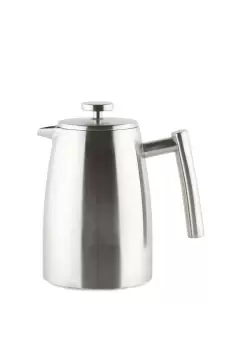 CAFE STÅL Belmont 6 Cup Double Wall Cafetiere-Satin Finish