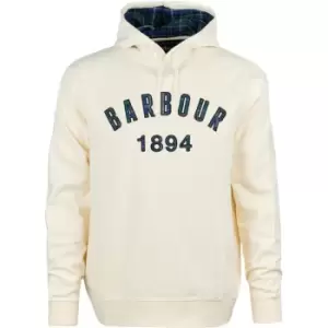 Barbour Affiliate Popover Hoodie - White