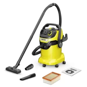 Karcher WD 5 P V-25/5/22 Black, Stainless steel, Yellow 25 L 1100 W