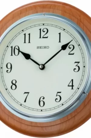 Seiko Clocks Wooden Wall Clock QXA144S