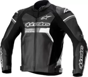 Alpinestars GP Force Motorcycle Leather Jacket, black, Size 48, black, Size 48