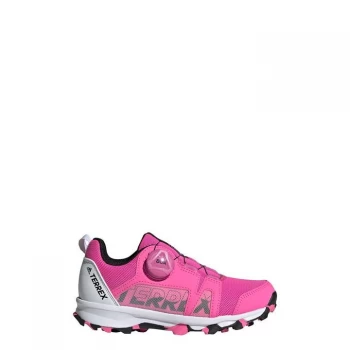adidas Terrex Boa Hiking Shoes Kids - Screaming Pink / Core Black /