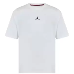Jordan M J Dri-Fit Sport T-Shirt, White/Black, Male, Performance Track Siuts, DH8920-100