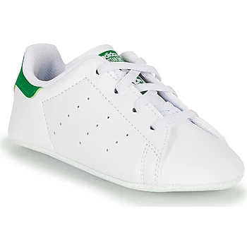 adidas STAN SMITH CRIB SUSTAINABLE boys's Childrens Shoes Trainers in White