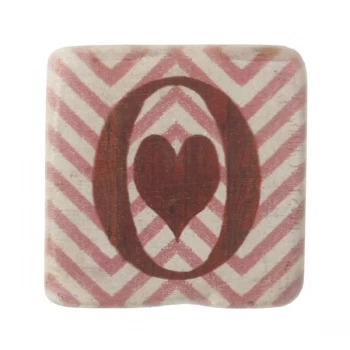 Letter O Coasters By Heaven Sends