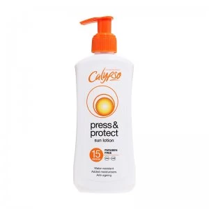 Calypso Press & Protect Sun Lotion SPF 15 200ml