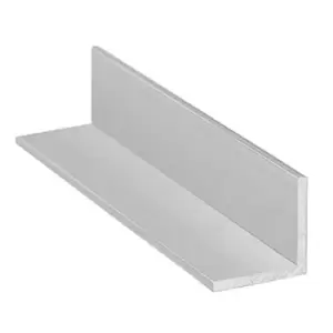 Anodized Aluminum Square Angle Profile Corner Strip - Size 2000x20x20x2mm - Pack of 1