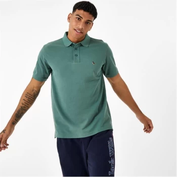 Jack Wills Aldgrove Classic Polo - Forest Green