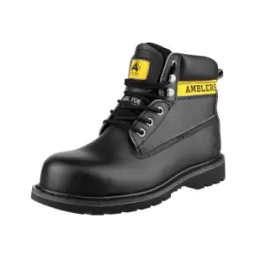 Amblers Unisex Steel FS9 Steel Toe Cap Safety Boot / Womens Boots (5 UK) (Black)