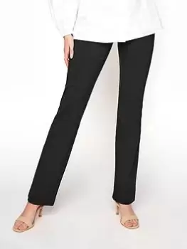 Long Tall Sally Bi-stretch Bootcut Trouser - Black, Size 14, Length 34, Women