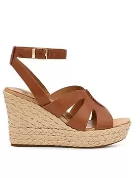 UGG Careena Wedge Sandals - Chestnut, Size 6, Women