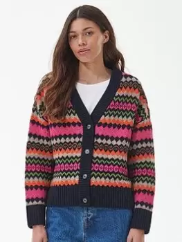 Barbour Barbour Redclaw Cardigan - Multi, Navy, Size 8, Women