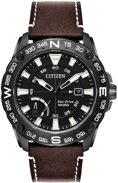 Citizen Watch Eco Drive Sport Mens - Black CZ-493