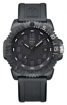 Luminox Navy Seal Foundation 3050 Series Black Silicone Watch