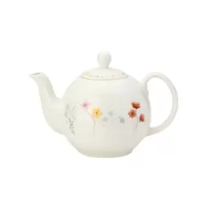 English Tableware Company Pressed Flowers 6 Cup Teapot