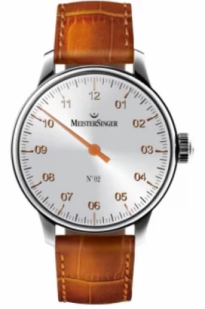 Mens Meistersinger No 02 Mechanical Watch AM6601G