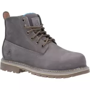 Amblers Safety Womens AS105 Mimi Leather Safety Boots (4 UK) (Grey) - Grey