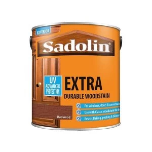 Sadolin Extra Durable Woodstain Redwood 2.5 litre