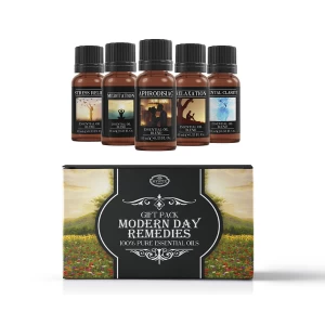 Mystic Moments Modern Day Remedies Essential Oils Blend Starter Pack