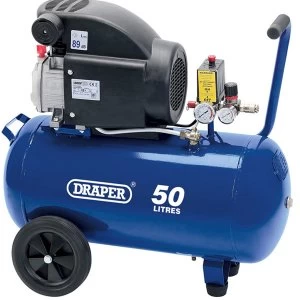 Draper 50l 230v 1.5kw 2hp Air Compressor