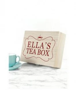 Tea Box With Name