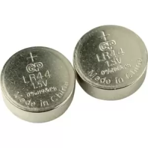 GP Batteries A76 / LR44 Button cell LR44 Alkali-manganese 110 mAh 1.5 V 2 pc(s)